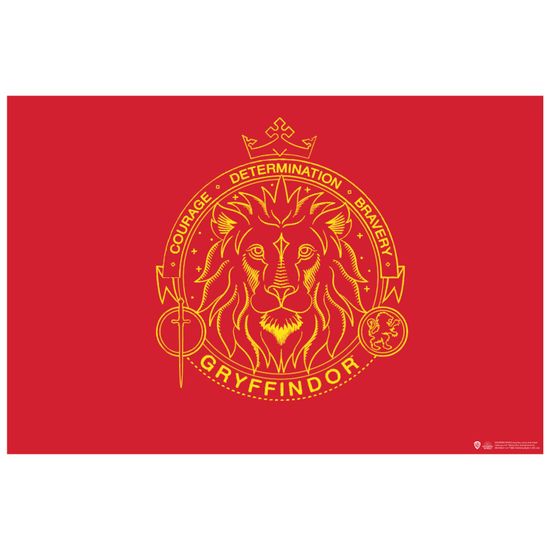 Коврик придверный Гарри Поттер Гриффиндор HDM007