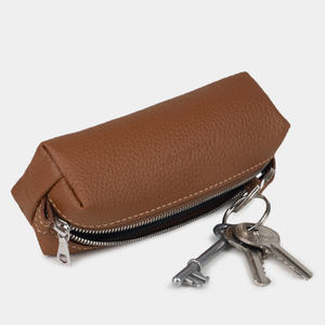 Ключница Coffre из кожи теленка цвета карамель