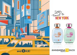 Mandarina Duck Let's Travel To New York For Man