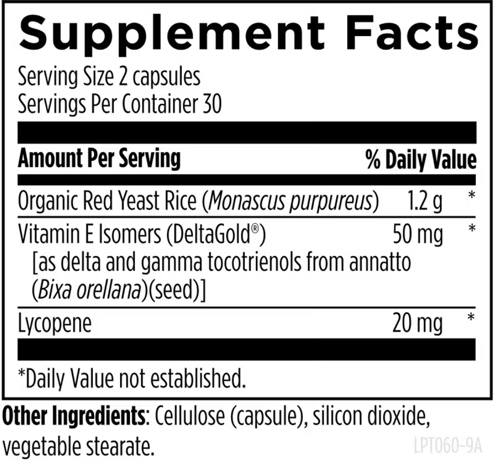 Designs For Health - Lipotrienols RYR™ - 60 capsules