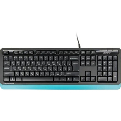 Клавиатура + мышь A4Tech Fstyler F1010 клав:черный/синий мышь:черный/синий USB Multimedia [1147546]