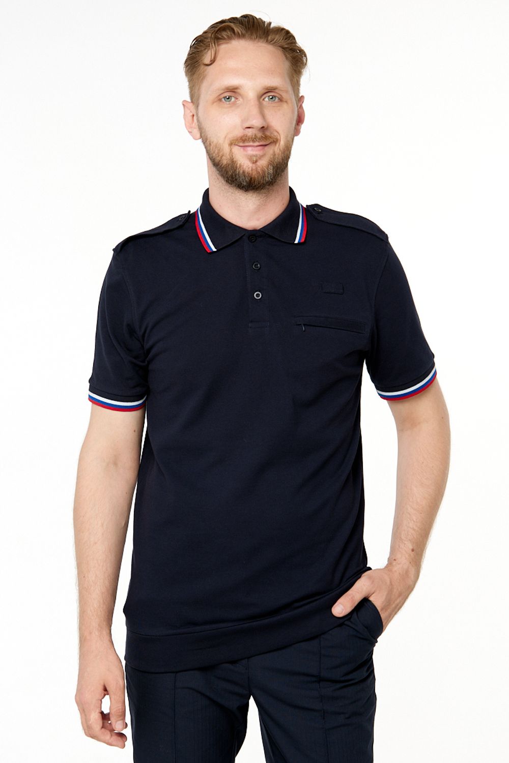 Рубашка-поло "Полиция" (короткий рукав)