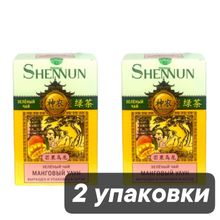 Чай зеленый Shennun манговый улун 100 г, 2 шт