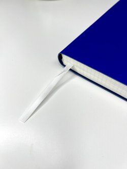 Блокнот А4 200л. (400страниц) в клетку без рамки Синий (К44-694КБР)