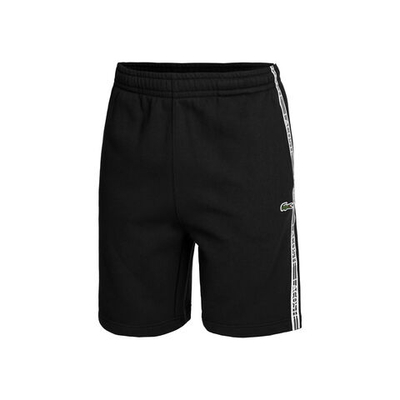 Мужские теннисные шорты Lacoste Core Graphics Shorts Men - Black, White
