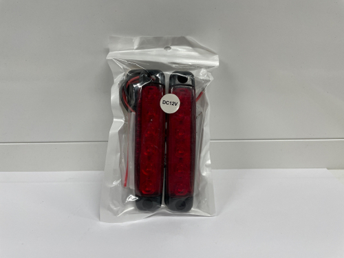 Указатель (12 вольт, красный) габаритов светодиодный (2 шт. комплект)