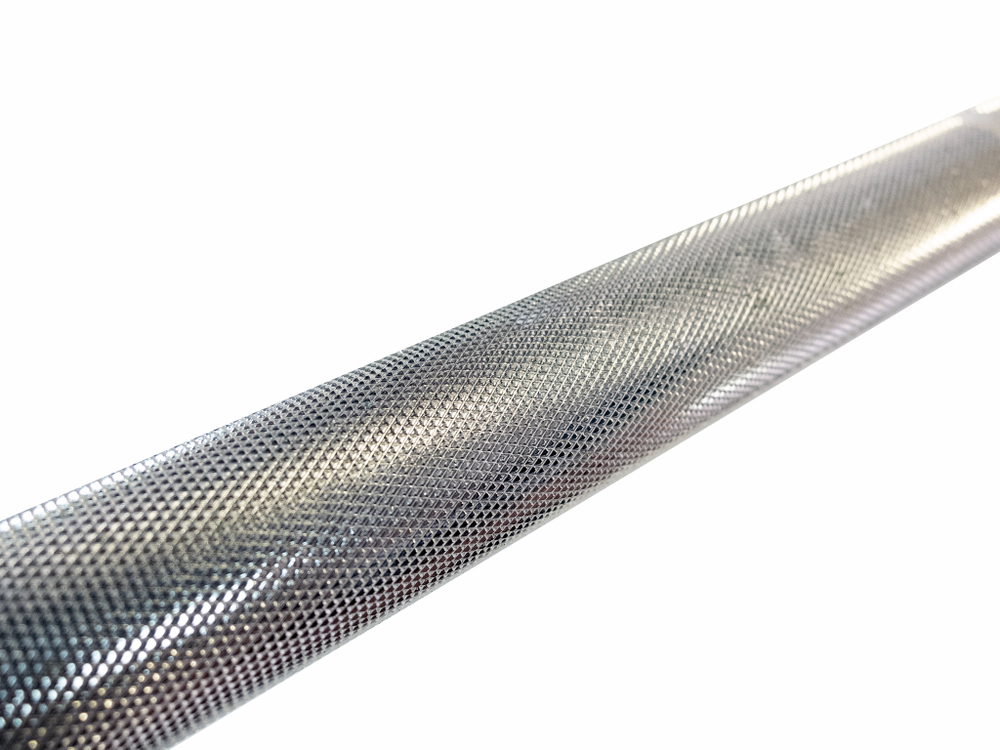 Гриф олимпийский прямой хромированный 86" до 226 кг REBEL