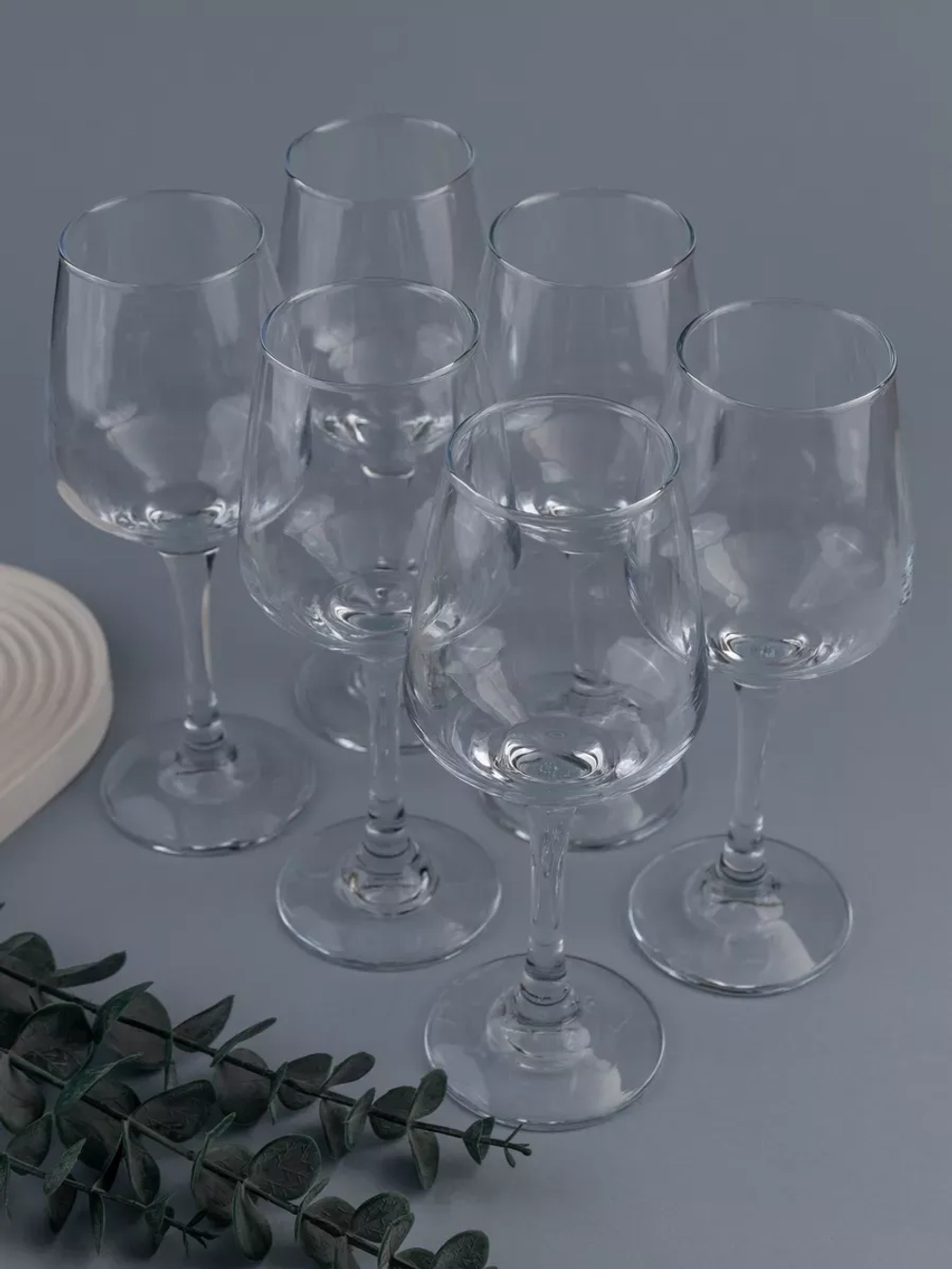 Набор бокалов для вина, 450 мл, 6 шт. прозрачные