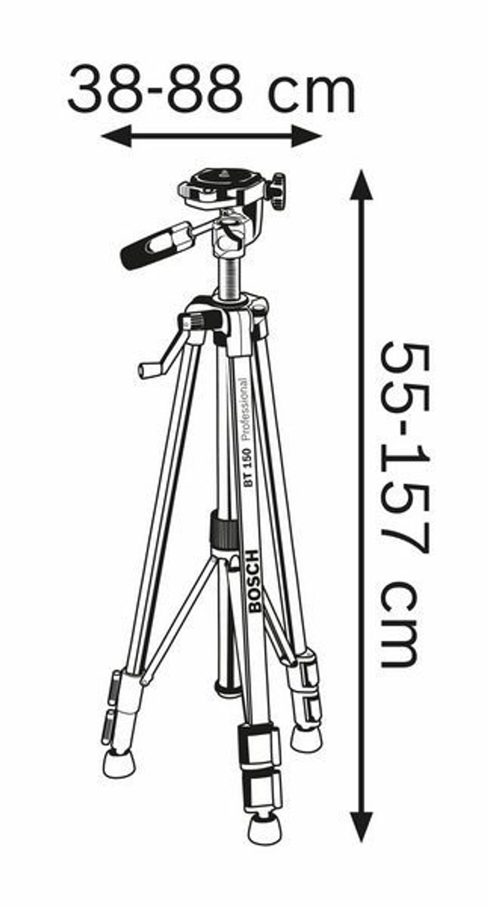 Строительный штатив BOSCH BT 150 0601096B00