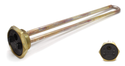 Тэн водонагревателя прямой, резьба 1”1/4 RDT  3000W ARISTON и др. 182383, 182246, 182384, 182246, 30246, 30260, 182322, 182243