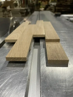 шпон (ламель) дуб 7х60х500 мм. Заготовка для творчества, хобби, поделок, мебели.