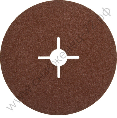 Круг шлифовальный ЗУБР ″ПРОФИ″ фибровый, для УШМ, P100, 150х22мм, 5 листов