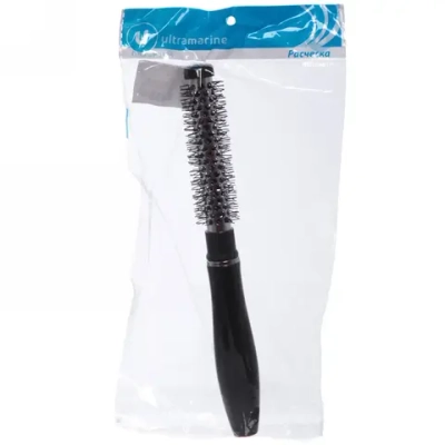 Расческа массажная брашинг термо «Ultramarine - Black», цвет черный, d-2 см, 23 см