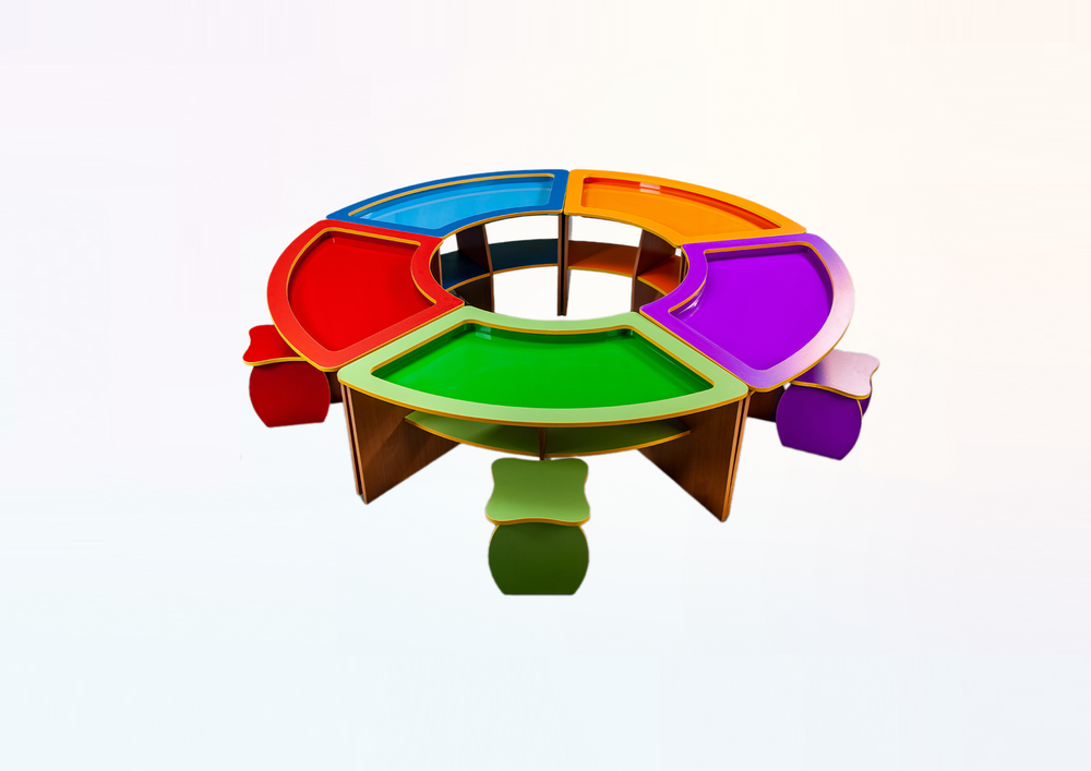 Тактильный песочный комплекс Ручеек