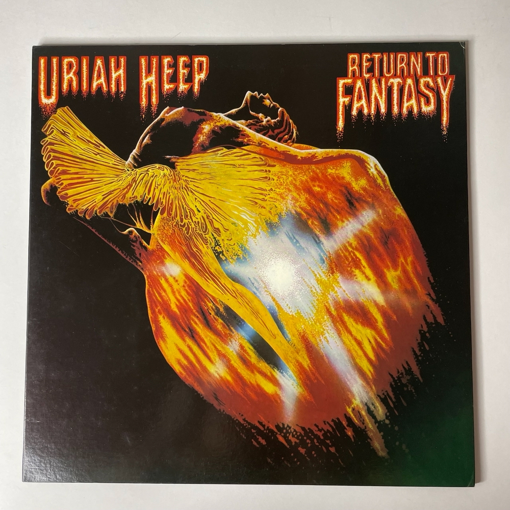 Винтажная виниловая пластинка LP Uriah Heep Return To Fantasy (Japan 1975) (No Obi) Beautiful Dream