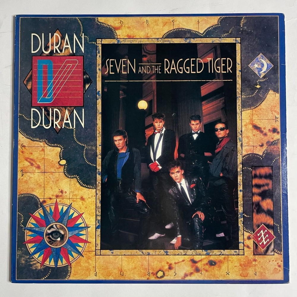 Винтажная виниловая пластинка LP Duran Duran Seven And The Ragged Tiger (USA 1983)