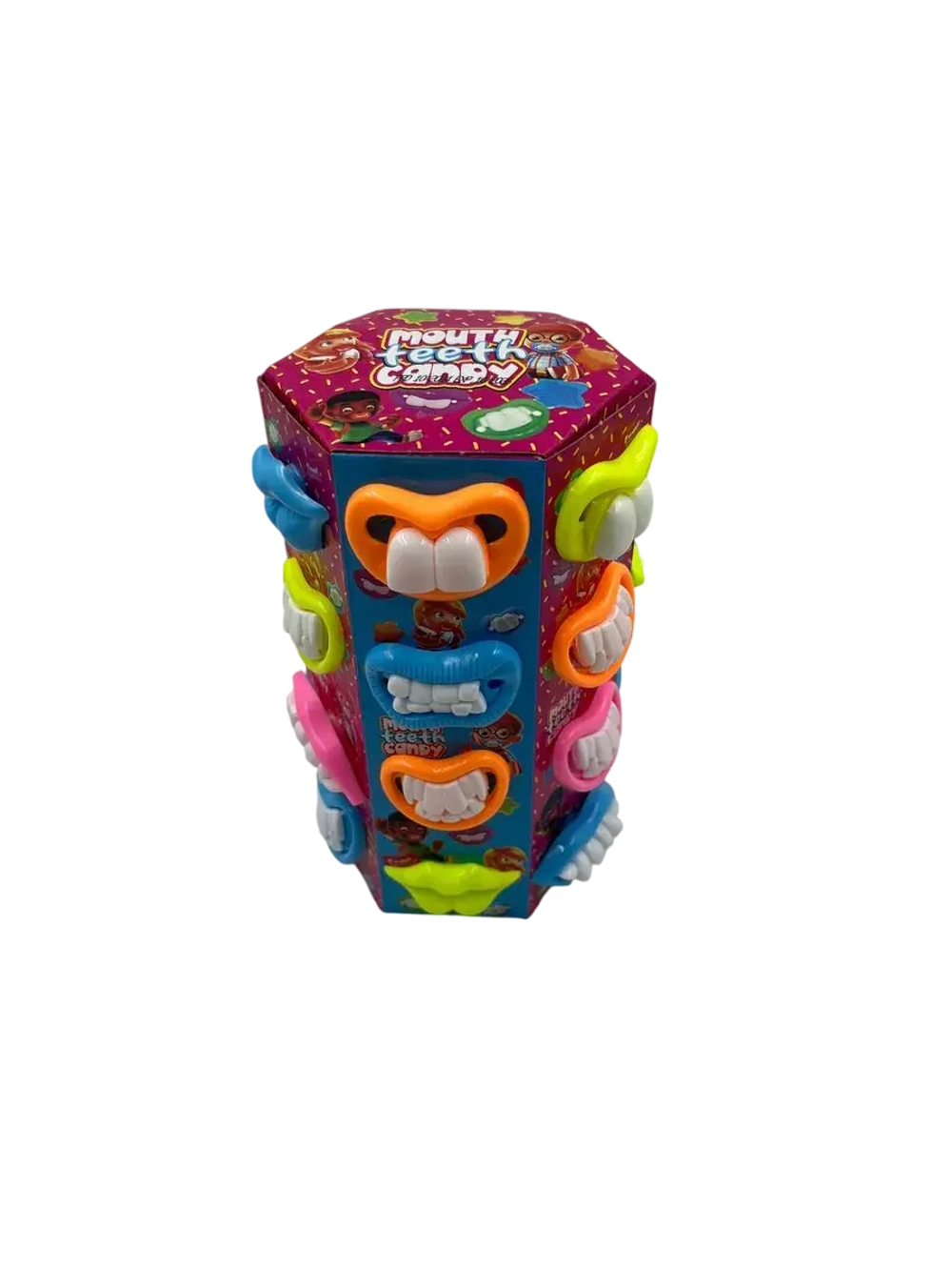 Карамель леденцовая прикольная соска с зубами