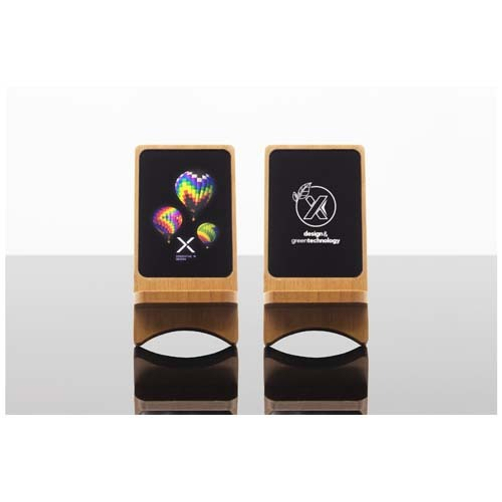 Беспроводная зарядная подставка SCX.design W16 мощностью 15 Вт с подсветкой