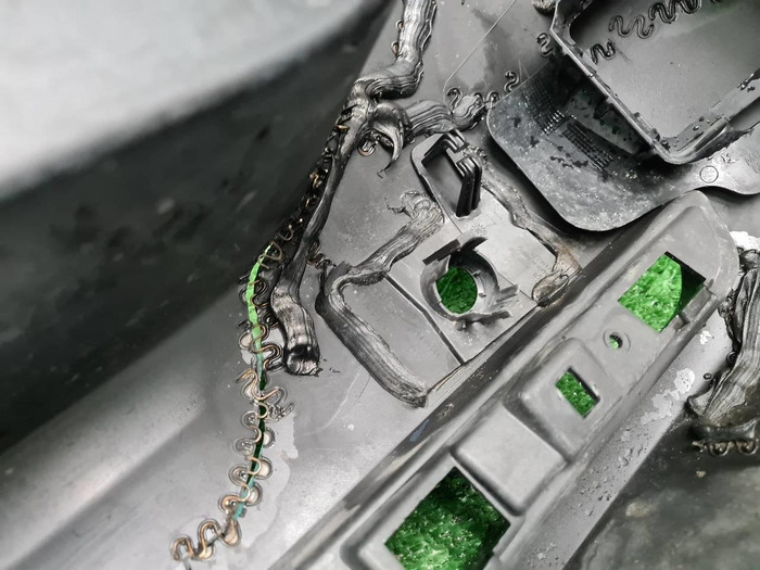 Бампер задний Mercedes V w447 (2019-н.в.)