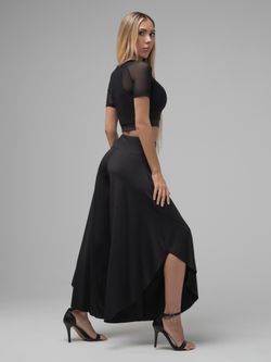 Palazzo Dance Trousers Tulip, Black