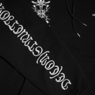 Худи ISSAYA Temple, черный, утеп.