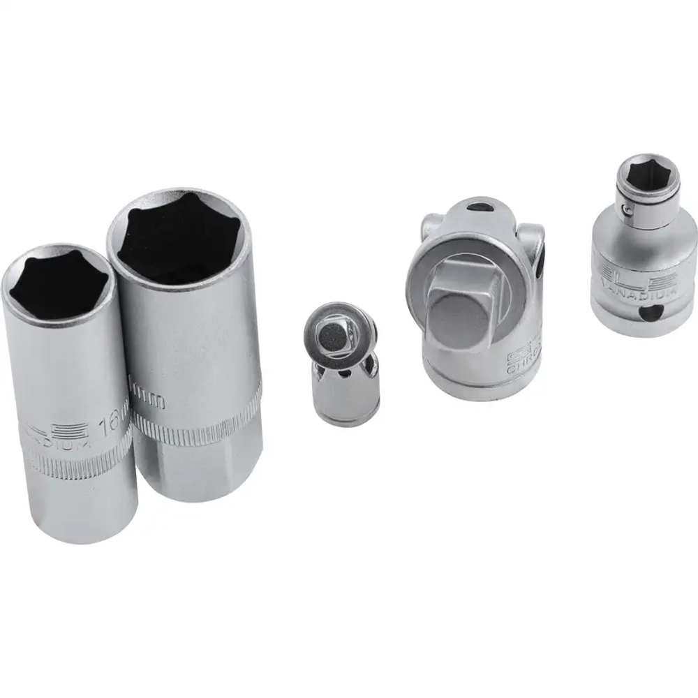 Набор инструментов, 1/2", 1/4", CrV, 94 предм.// STELS 14106