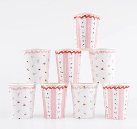 Стаканы “Винтажные розы” 8 шт.