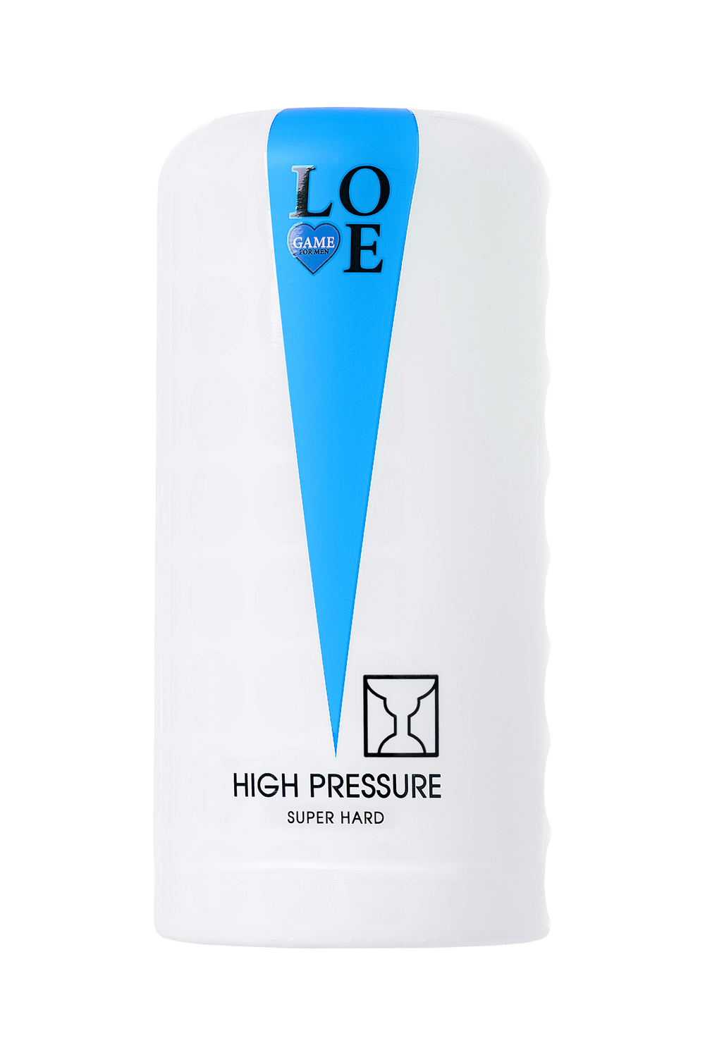 Мастурбатор нереалистичный Lovegame High pressure super hard, TPE, белый, 15 см