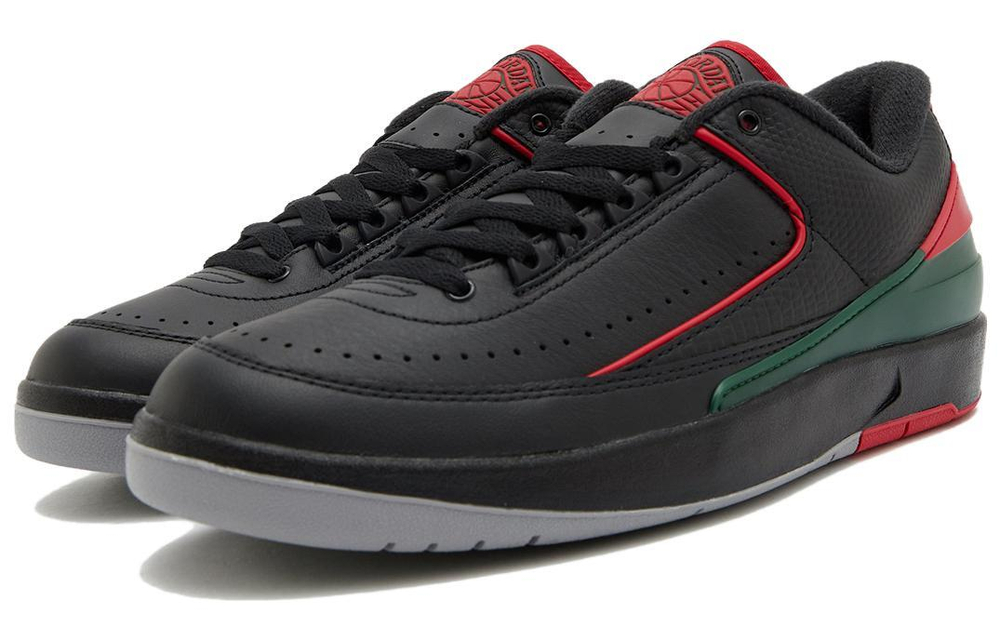 Кроссовки Jordan Air Jordan 2 Low "Black Fire Red"