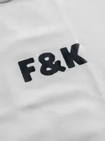 Купить Футболка Hardlunch оверсайз F&K белая Футболка Hardlunch оверсайз F&K белая