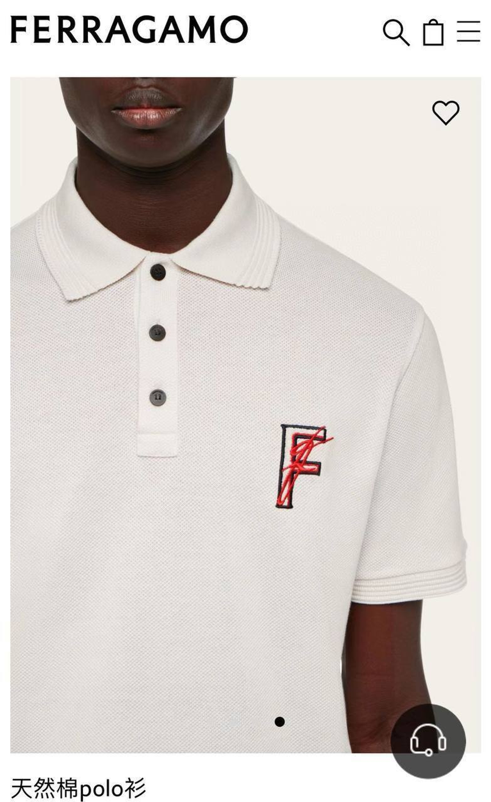 Поло Salvatore Ferragamo