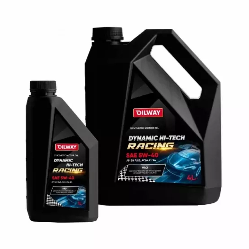 Нефтесинтез Dynamic Hi-Tech Racing 5W40 SN (PAO +Molybden) 1л. синт.
