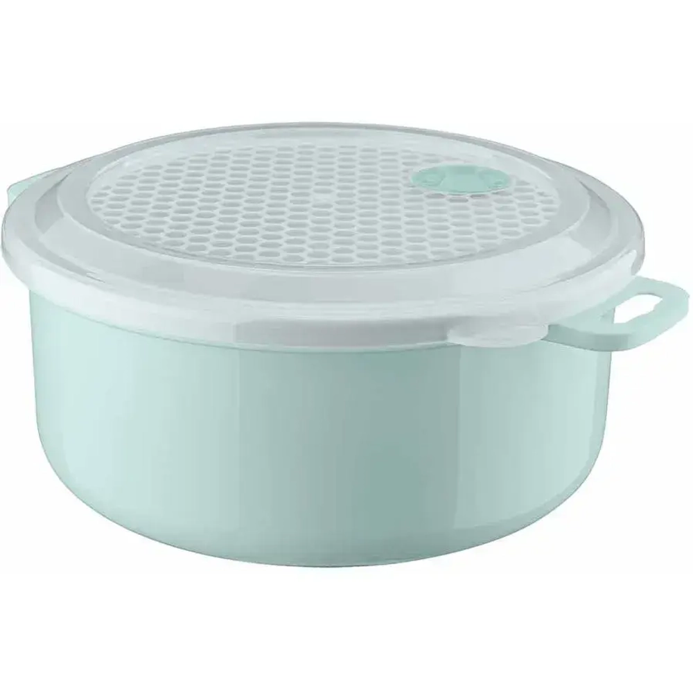 ЁМКОСТЬ ДЛЯ ХОЛОДИЛЬНИКА И МИКРОВОЛНОВОЙ ПЕЧИ 3Л (Светло-голубой)