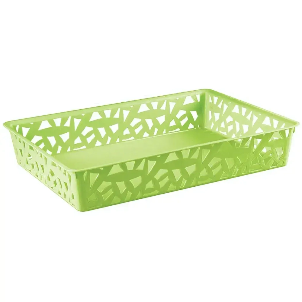 Корзина для хранения универсальная «ЭКСПЕРТХАУС» цвет мик, 34*25.5*6см