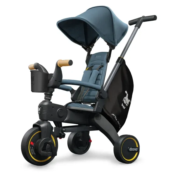 Складной трехколесный велосипед Doona Liki Trike S5, Ocean Blue