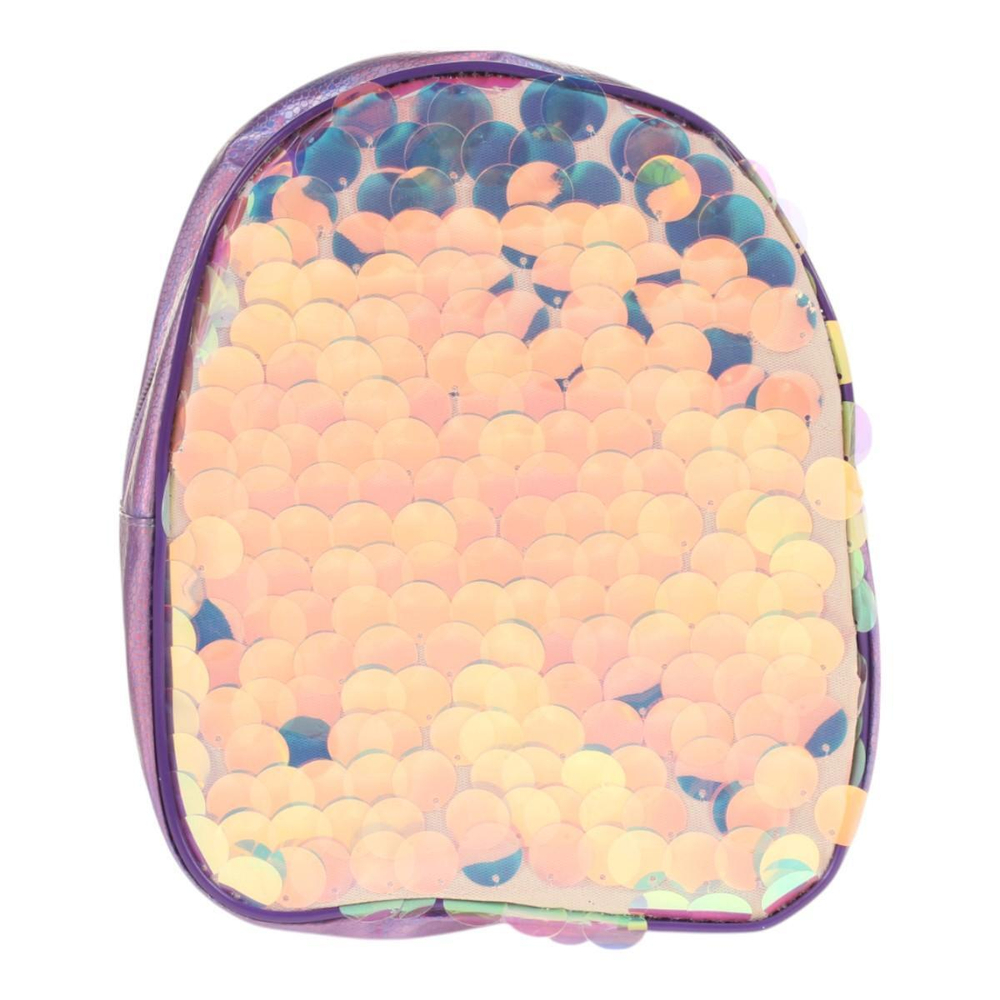 Рюкзак детский, 23*20см, с большими пайетами, 3цвета микс