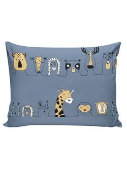 Постельное белье Сказка "Оттава" 1,5-сп Наволочка 50х70 см 1 шт Простынь на резинке 90х200 см Пододеяльник 145х215 см, перкаль