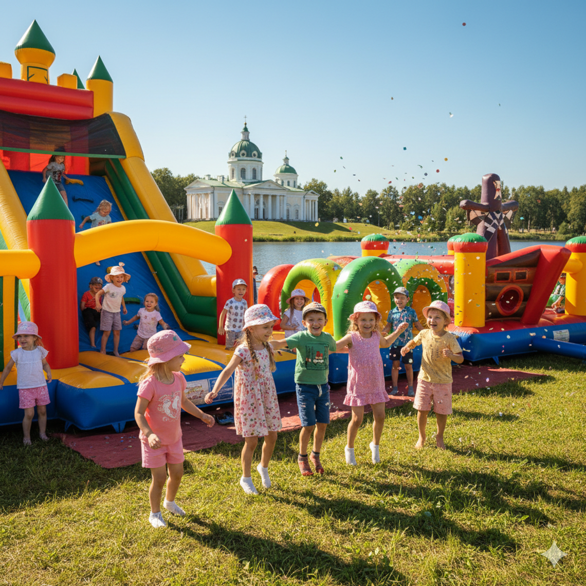 Батут купить в Балашихе – надувные аттракционы БатутМастер