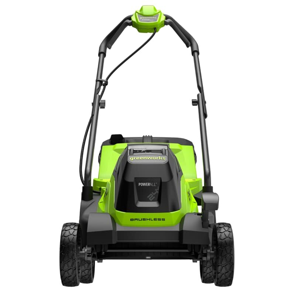 Газонокосилка аккумуляторная Greenworks GD24LM331 24V, 33 см бесщеточная без АКБ и ЗУ, 2520607
