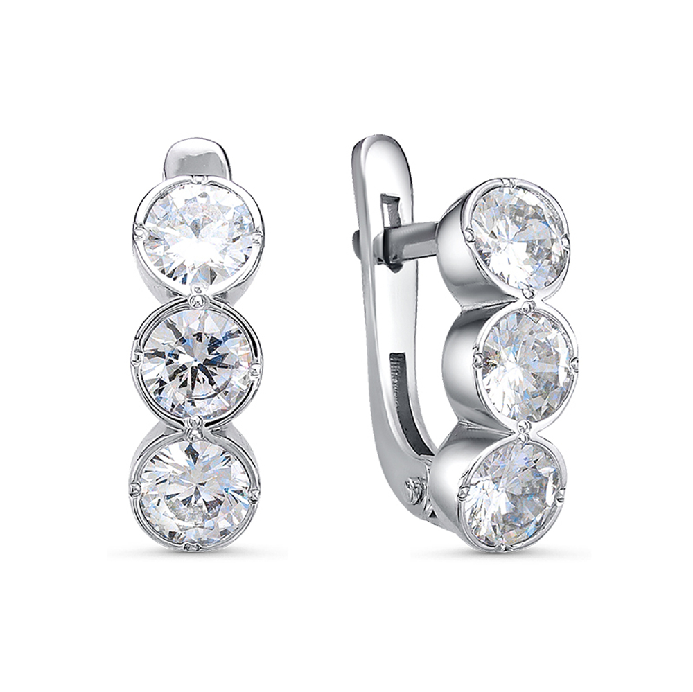 Серьги из серебра 925 пробы