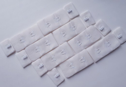 Застежка, 1х2, 1,9см, молоко, (Арт: Z1-004), шт