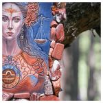 Картина из кожи «Невесомость»