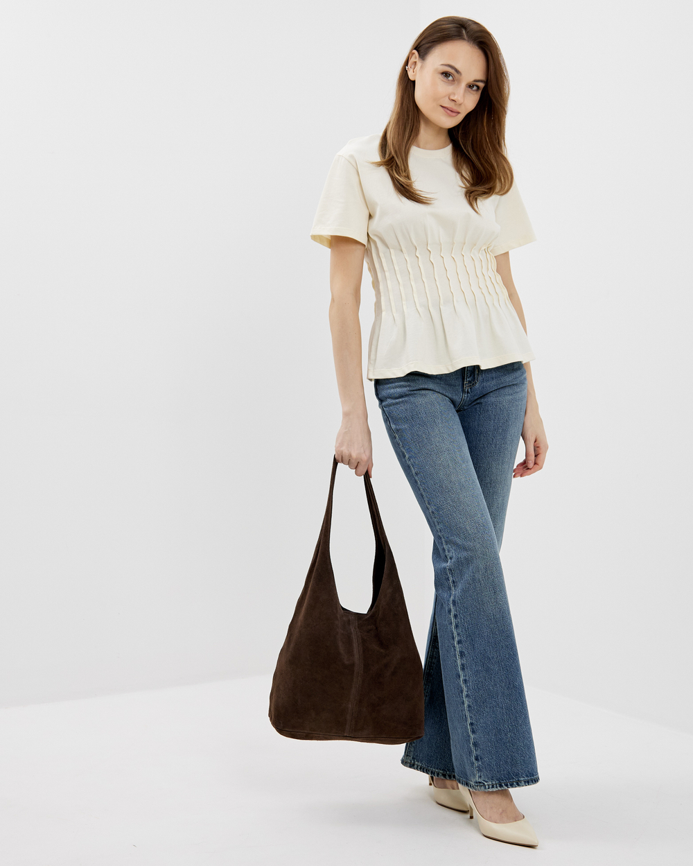 Сумка 678 15 коричневый