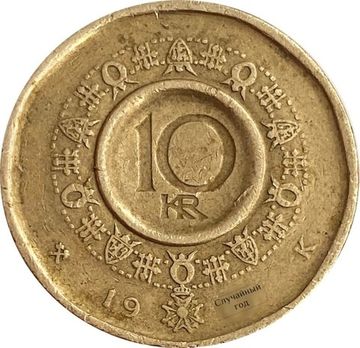 10 крон 1983-1991 Норвегия