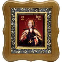 Павел I, Святой Царь-мученик. Икона на холсте.