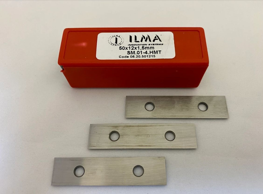 Нож сменный твердосплавный 50x12x1,5 стандарт HW 35° Z=2 NR, ILMA