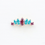 Orion tops with colored gems