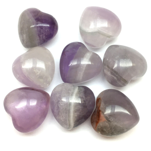 Аметист, сердце 16 мм