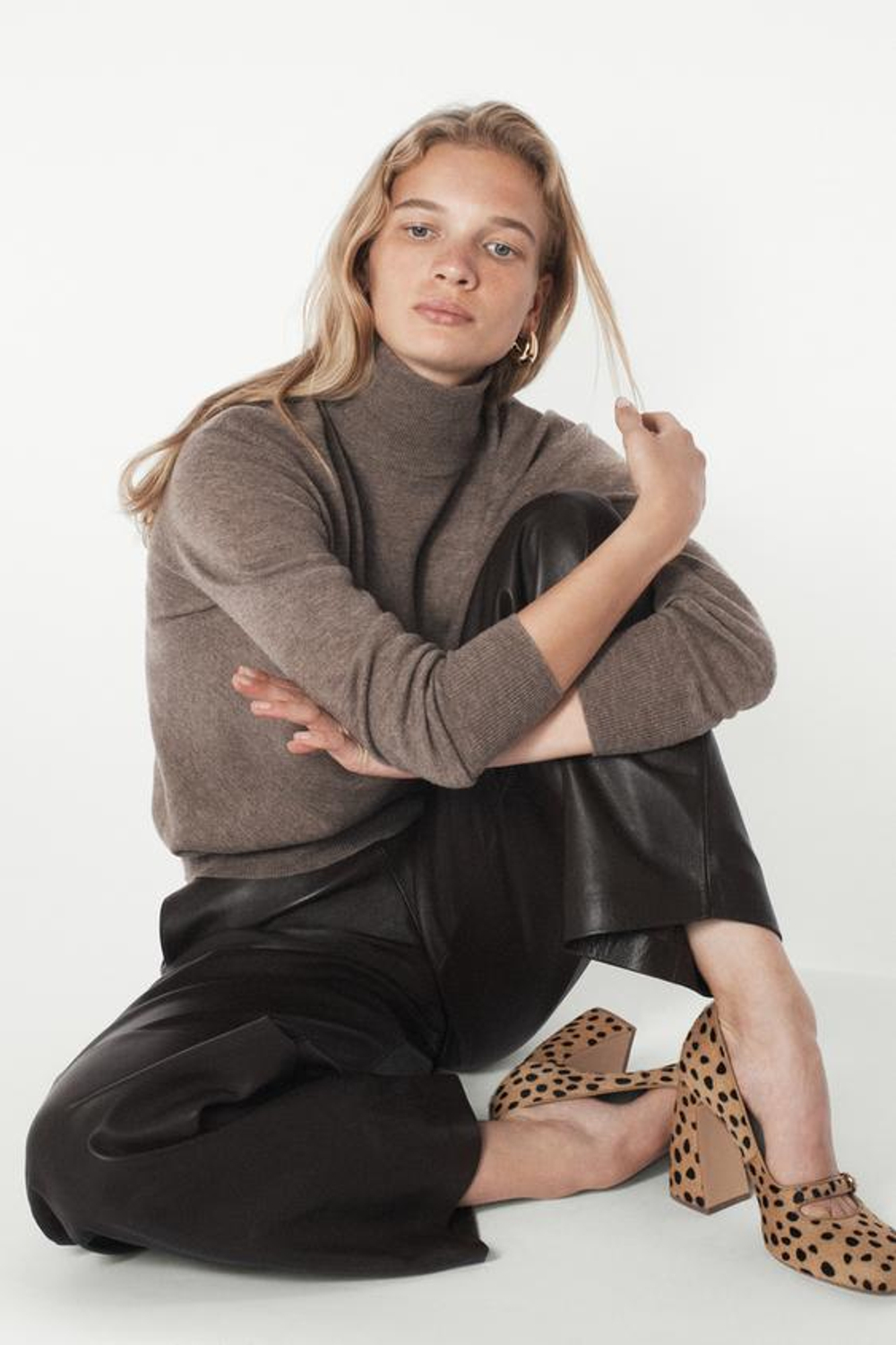 ZARA ТУФЛИ НА КАБЛУКЕ С АНИМАЛИСТИЧЕСКИМ ПРИНТОМ — THE ITEM ZARA WOMAN, ЛЕОПАРДОВЫЙ