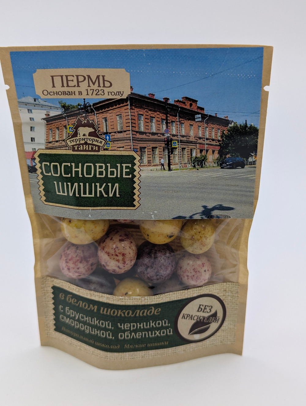 ТТ Драже Сосновая шишка с ягодами ГОРОДА 60г